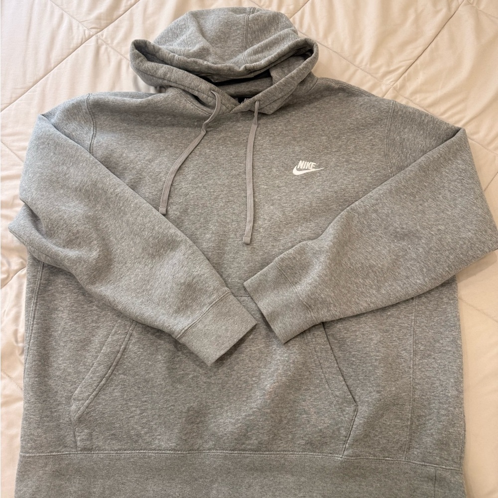 Nike Heather Gray Men's Hoodie